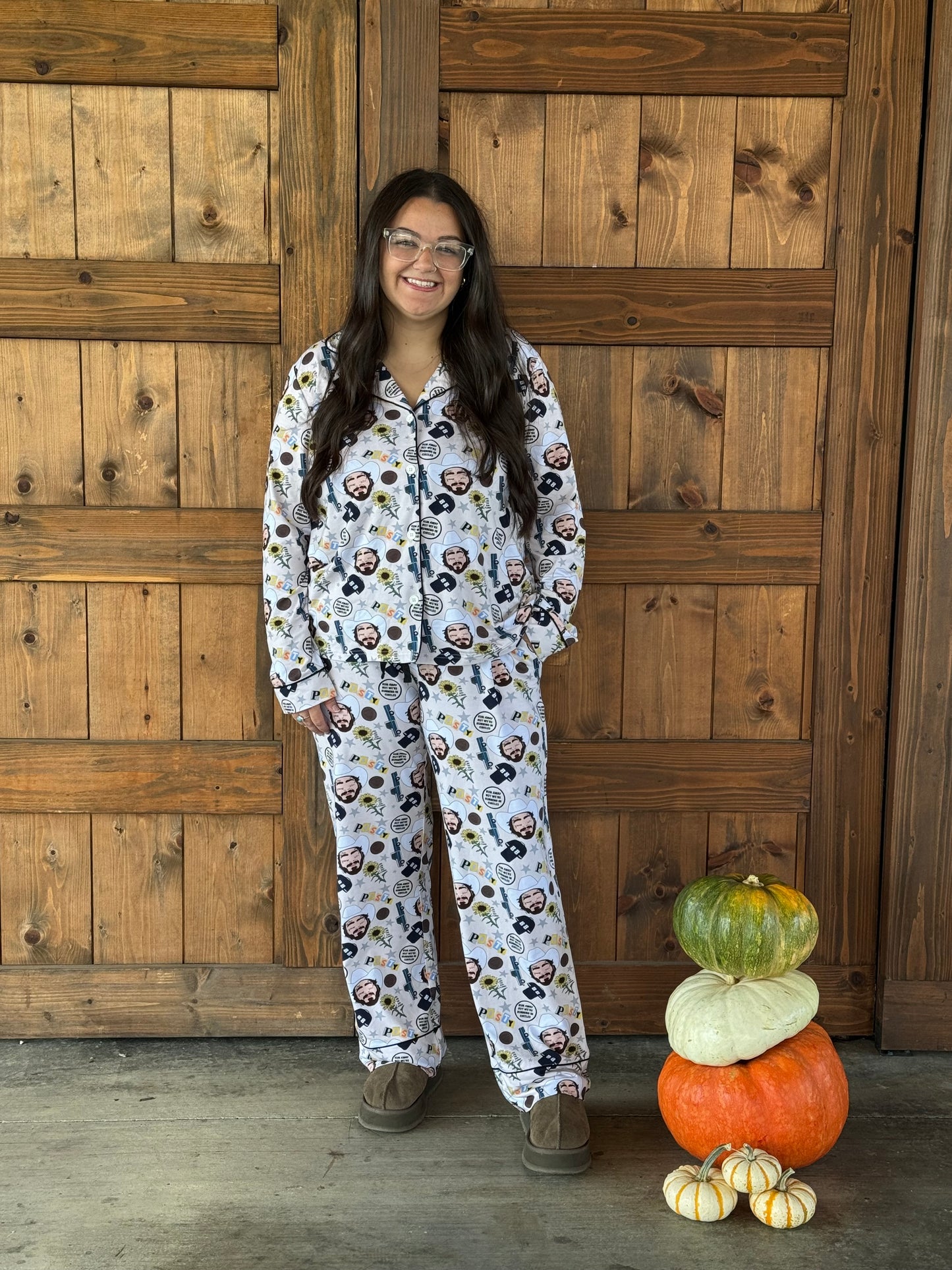 Post Up & Pass Out Luxe Pajamas Adult