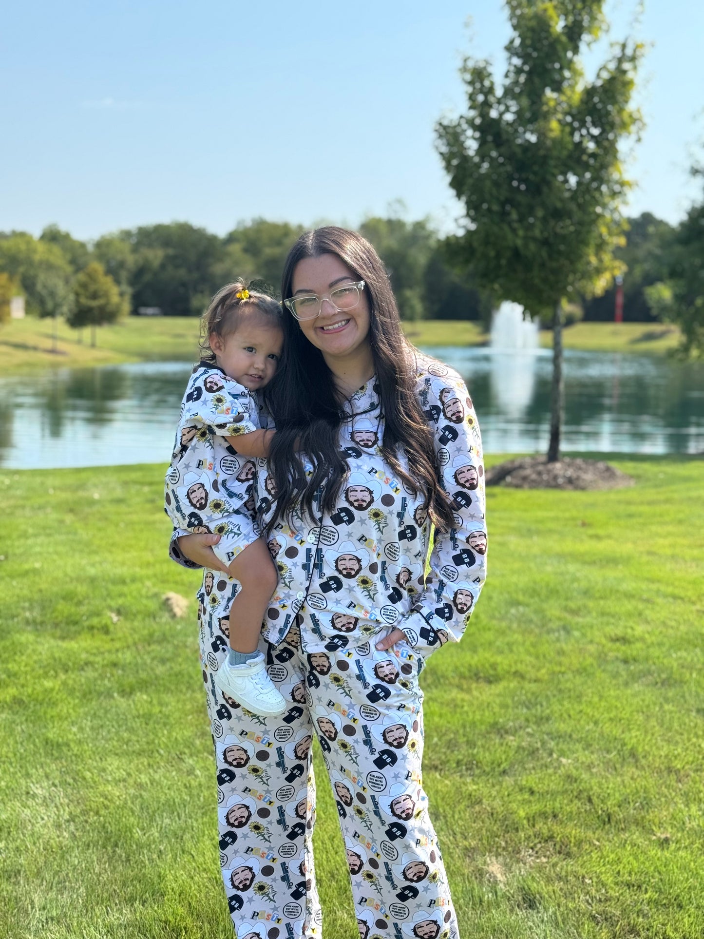 Post Up & Pass Out Luxe Pajamas Adult