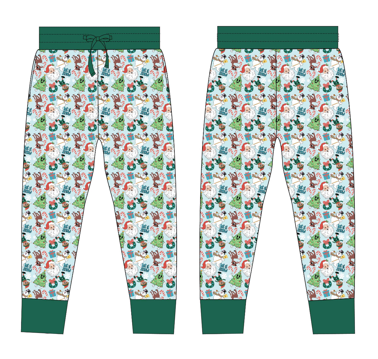 Christmas Chaos Club Adult Joggers MEN