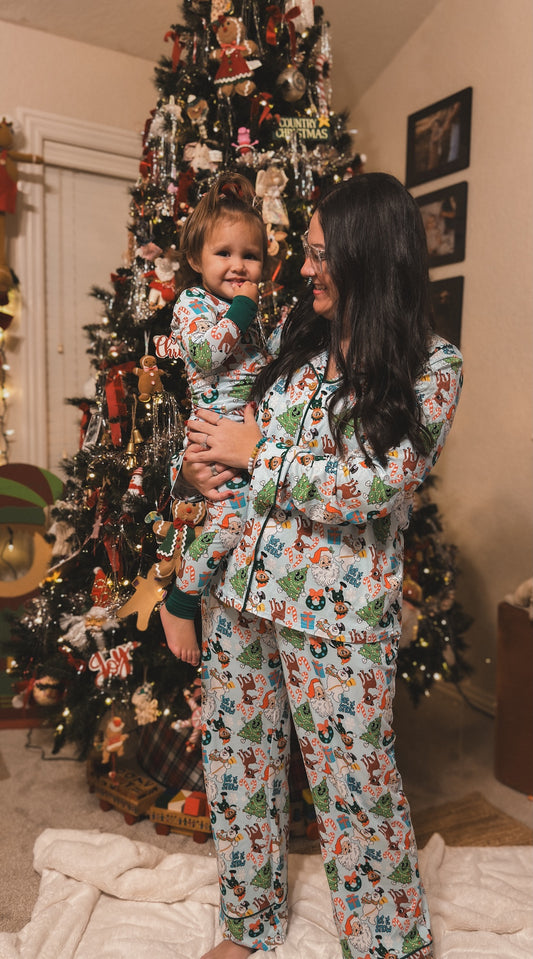 Christmas Chaos Club Luxe Pajamas Adult